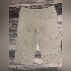 Women Northface cargo pant size 10